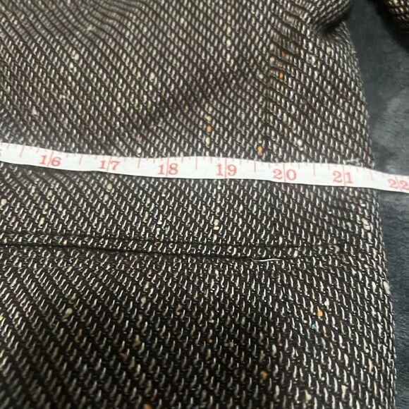 Vintage wool tweed suit jacket - Picture 5 of 7